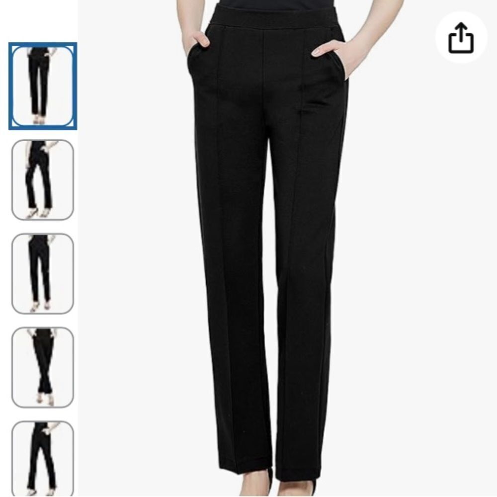 Urban Coco Classic Black Women's Pants Sz L